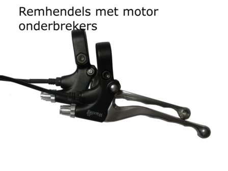 remhendels met motor onderbreking